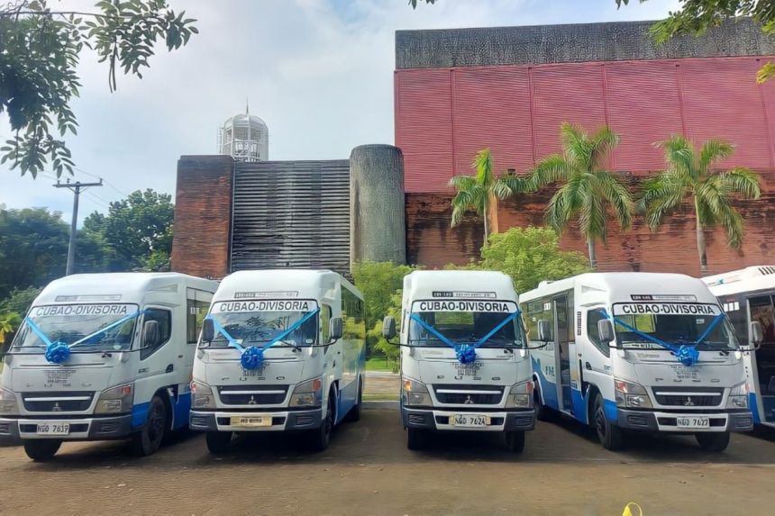 Fuso PH hands over modern PUVs to ply Cubao-Divisoria route image