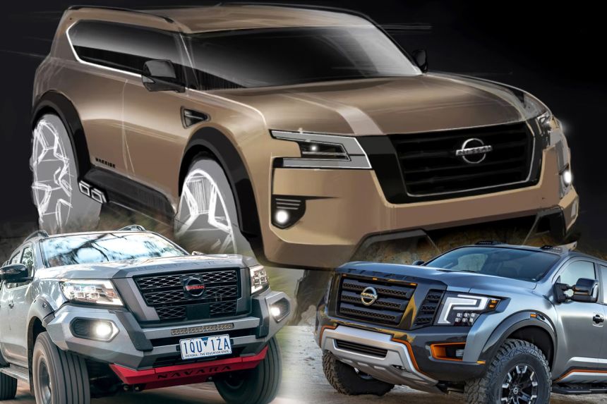 From sketch to reality: Nissan reveals teaser images of Patrol Warrior image