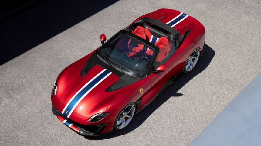 Ferrari's latest one-off is an 812 GTS-based SP51 roadster image
