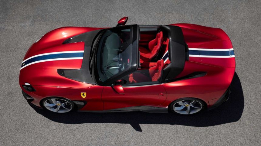 Ferrari's latest one-off is an 812 GTS-based SP51 roadster image