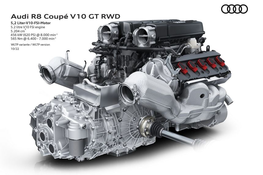 Audi bids farewell to R8 V10 with limited-run GT RWD Audi bids farewell to R8 V10 with limited-run GT RWD image
