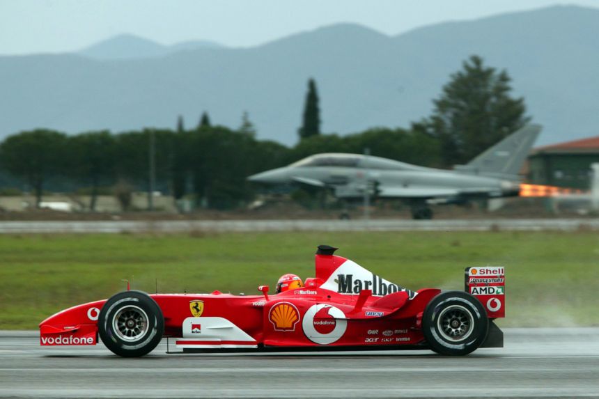 Schumacher's Ferrari F2003-GA was sold for PHP 862M image