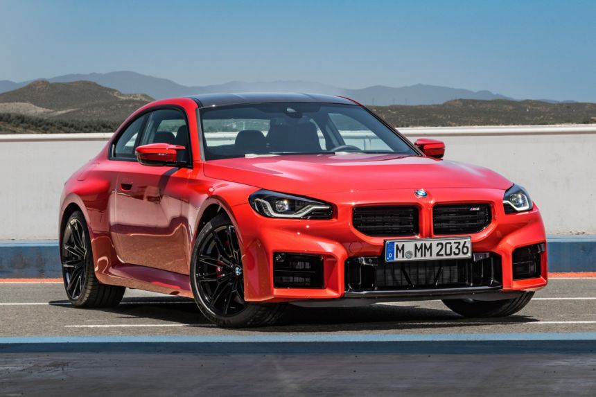 2023 BMW M2 debuts with 460 PS; last non-hybrid M image