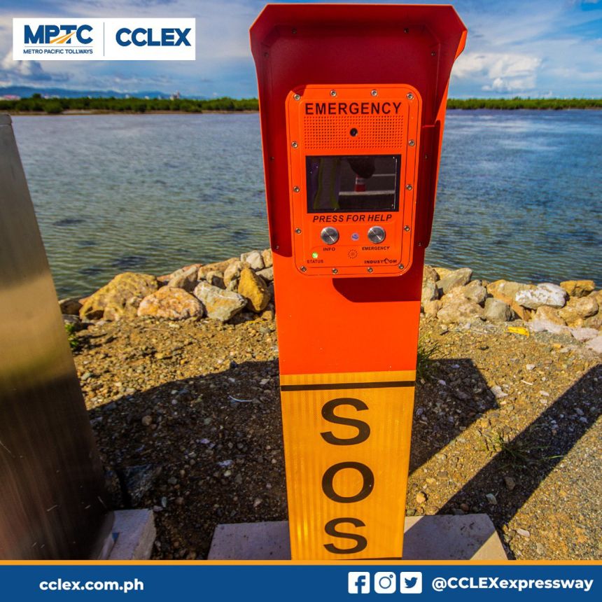Emergency call boxes to help motorists with car trouble at CCLEX image
