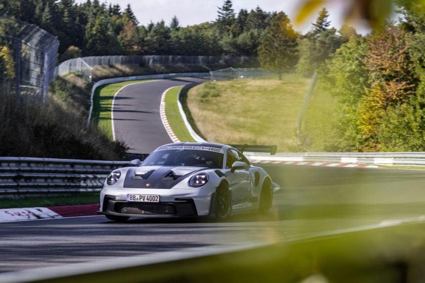 2023 Porsche 911 GT3 RS is new N/A king of the 'Ring image