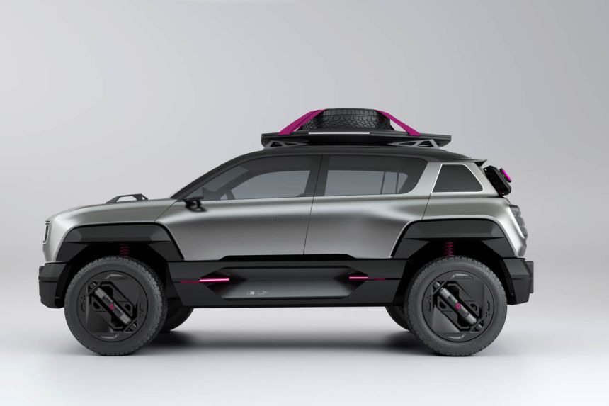 Renault reveals 4EVER Trophy electric off-roader concept image