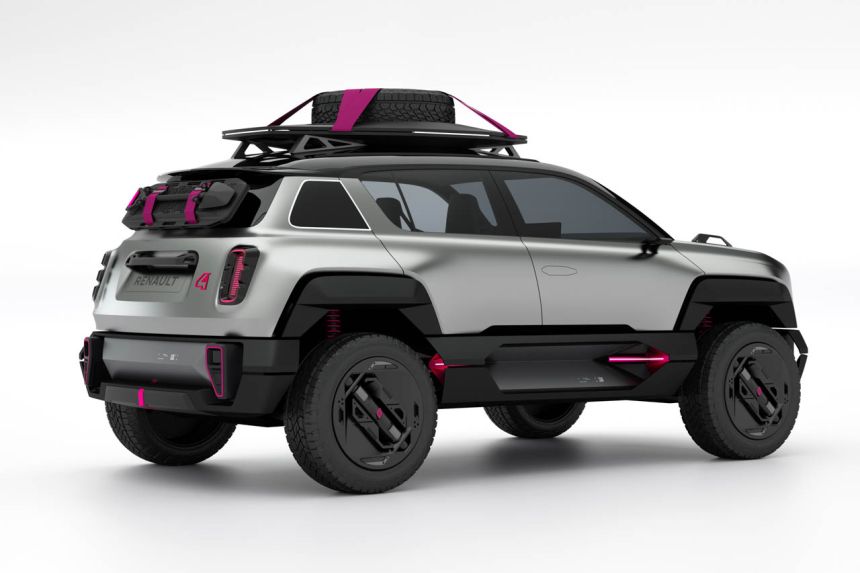 Renault reveals 4EVER Trophy electric off-roader concept image