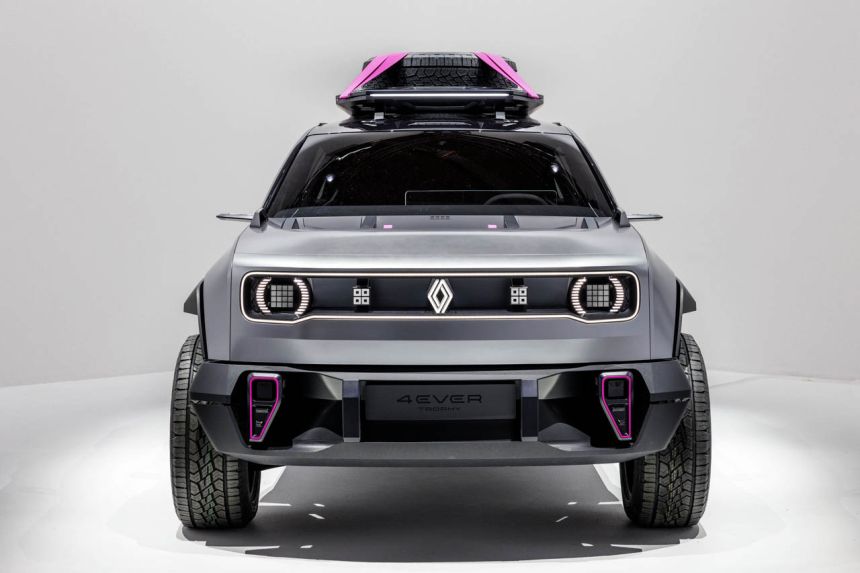 Renault reveals 4EVER Trophy electric off-roader concept image