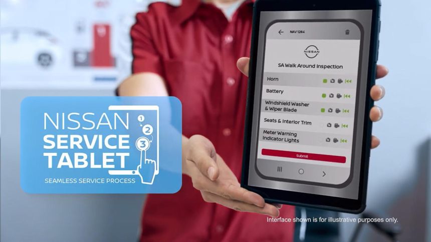 Nissan PH's new Service Tablets to make aftersales service hassle-free image