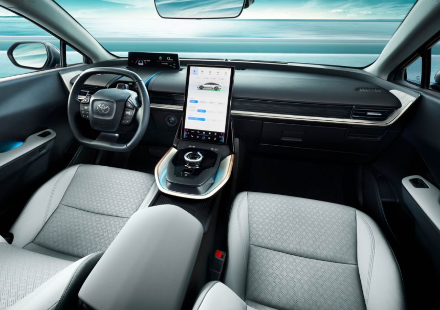 2023 Toyota bZ3 EV debuts with low drag, 600km range image