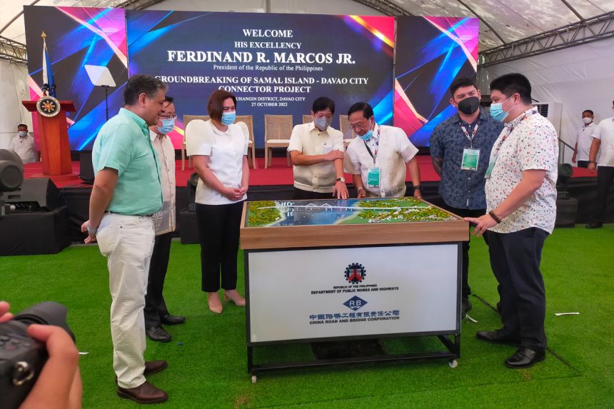 PBBM leads groundbreaking of Samal Island-Davao City Bridge image