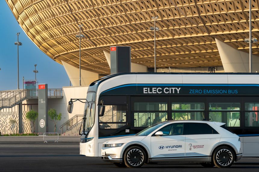 Hyundai eco-friendly fleet to move FIFA World Cup 2022 image