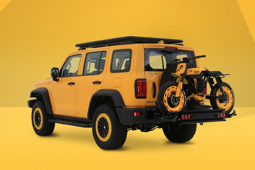 Tank 300 Frontier Edition comes with free e-dirt bike image