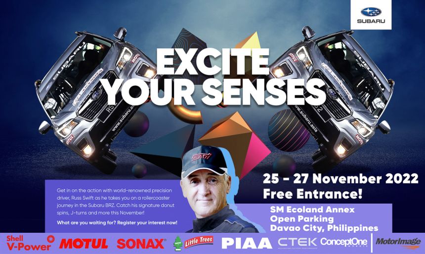 Catch Russ Swift in action with Subaru in Davao next weekend image
