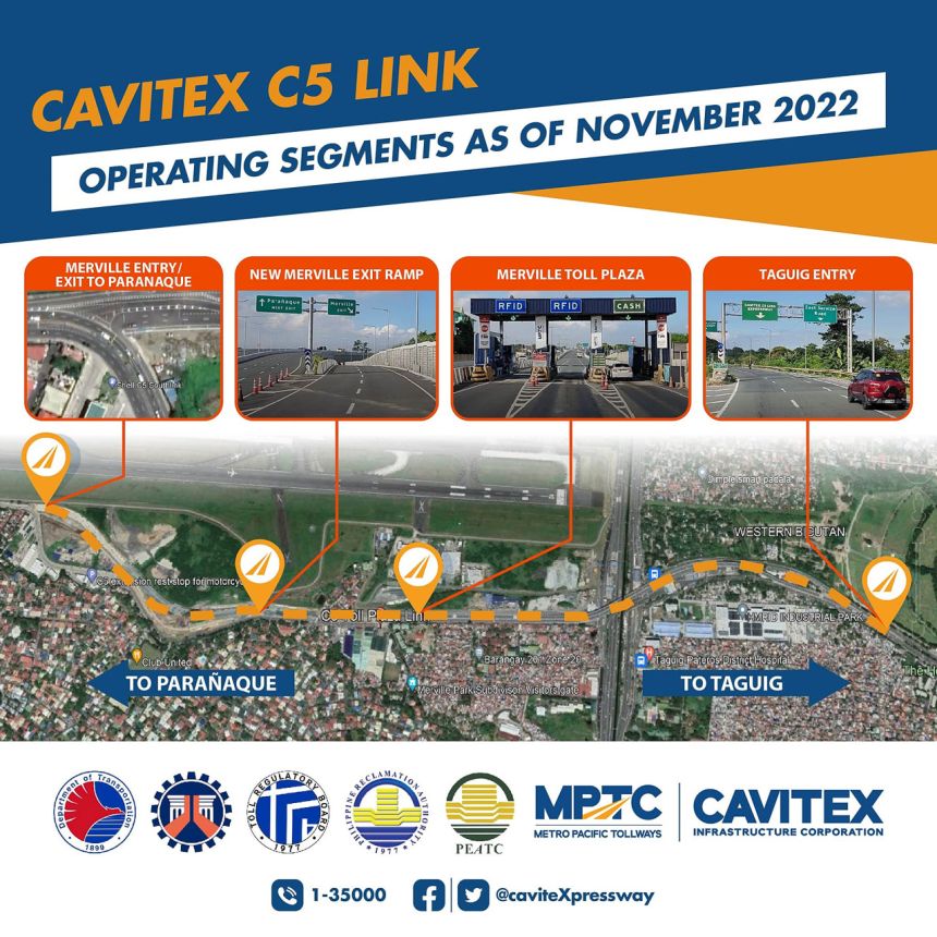CAVITEX-C5 Link Toll Hike image