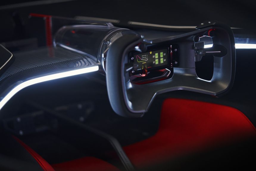 Ferrari's imagination runs wild with Vision Gran Turismo hypercar image