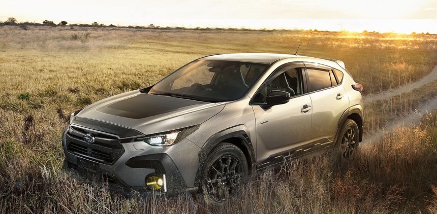 Subaru has a JDM Crosstrek without all-wheel drive image