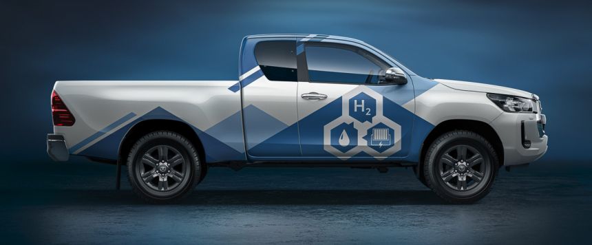 Toyota developing EV Hilux with hydrogen fuel cell technology image