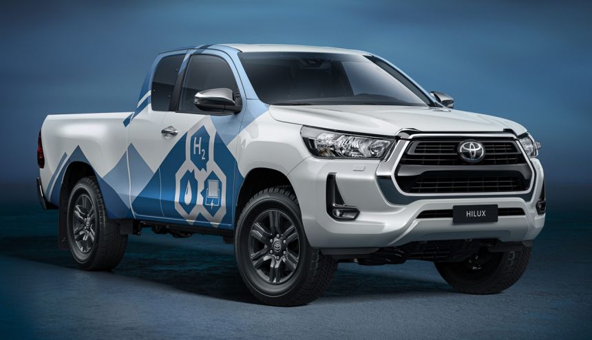 Toyota developing EV Hilux with hydrogen fuel cell technology image