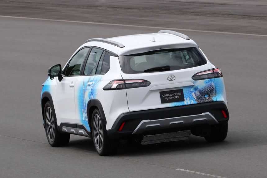 Hydrogen-fuelled Toyota Corolla Cross has GR Corolla&rsquo;s 1.6 turbo image