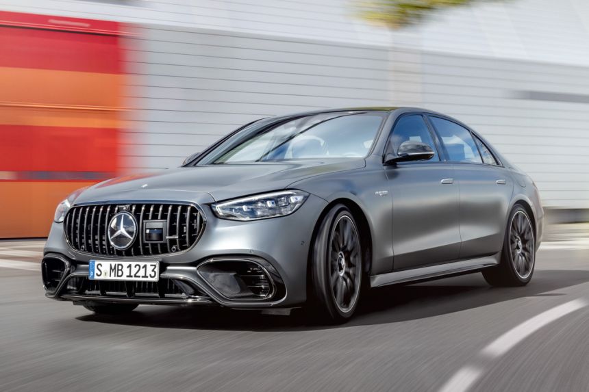 2023 Mercedes-AMG S63 E Performance has 802 PS; retains V8 power image