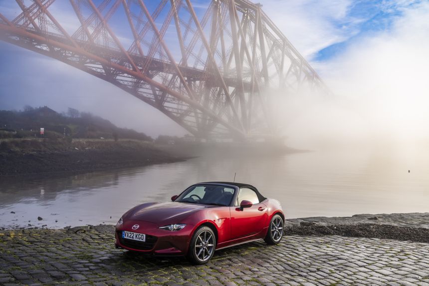 Mazda MX-5 completes 1600-km drive using sustainable fuel image