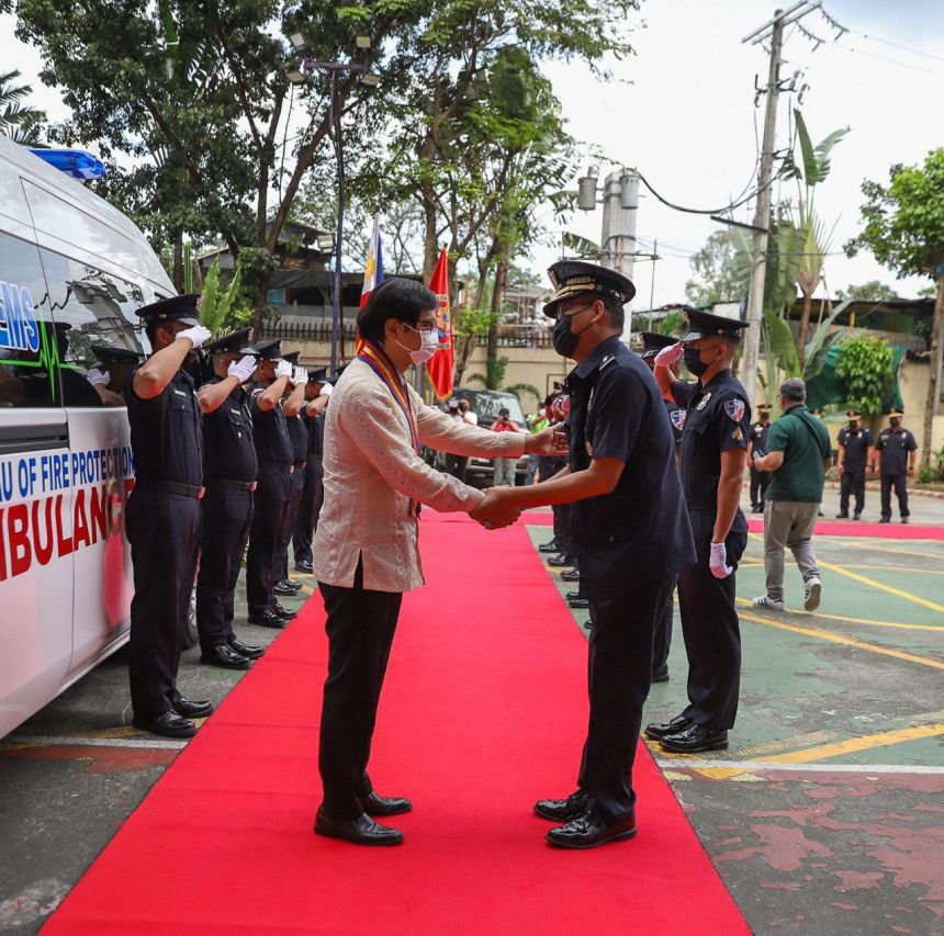 DILG turns over 84 new ambulances to boost LGUs' emergency response image