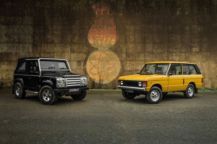 This company sells fully-restored classic Land Rovers turned EVs image