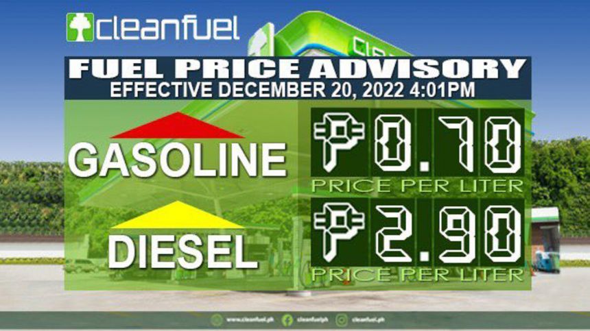 Filling stations will have raised fuel prices for Christmas week image