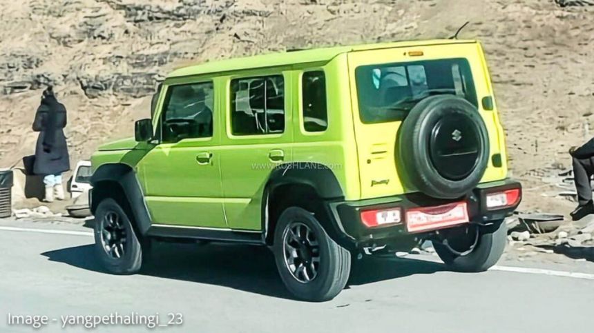 Spotted: Five-door Suzuki Jimny sighted without camouflage image