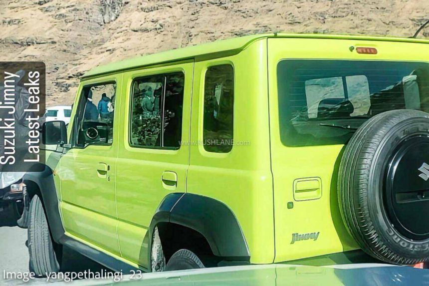 Spotted: Five-door Suzuki Jimny sighted without camouflage image