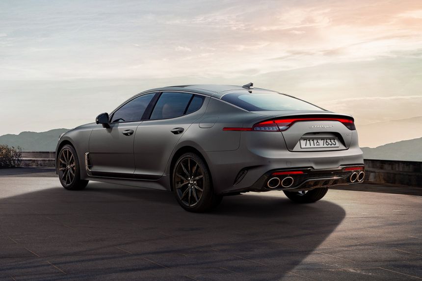 Kia is canceling the Stinger so they made a Tribute Edition image