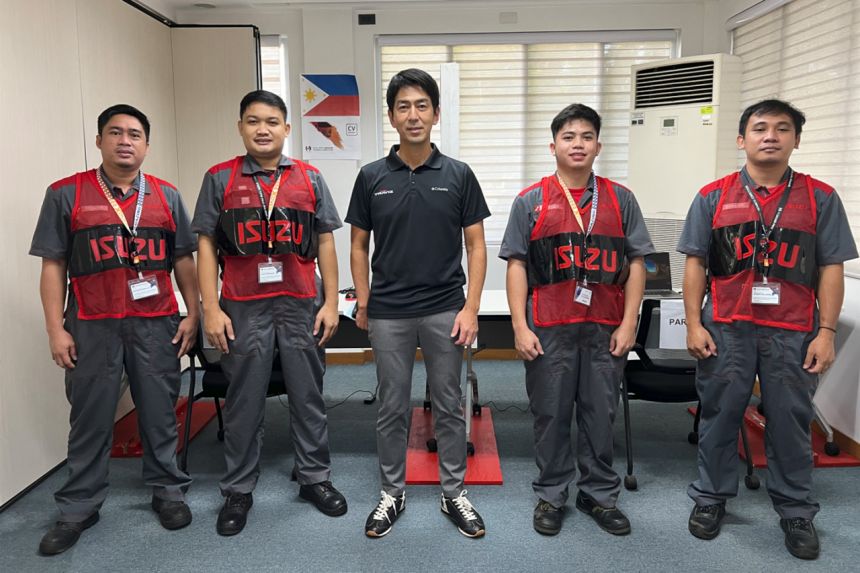 Isuzu PH wins big in global aftersales, service quality competition image