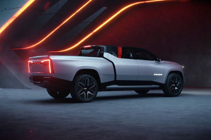 Ram 1500 Revolution BEV Concept takes aim at F-150 Lightning image