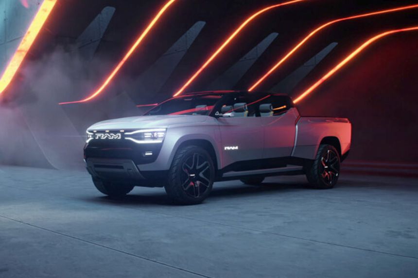 Ram 1500 Revolution BEV Concept takes aim at F-150 Lightning image