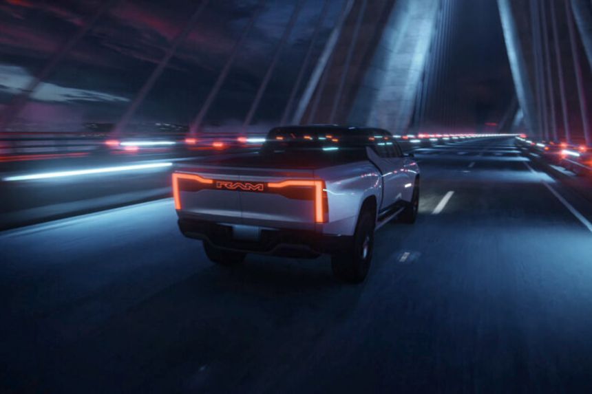 Ram 1500 Revolution BEV Concept takes aim at F-150 Lightning image