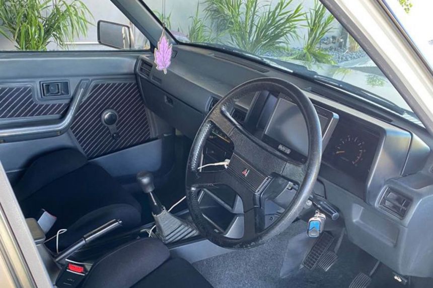 This 2JZ-swapped Lancer Boxtype is scary awesome image