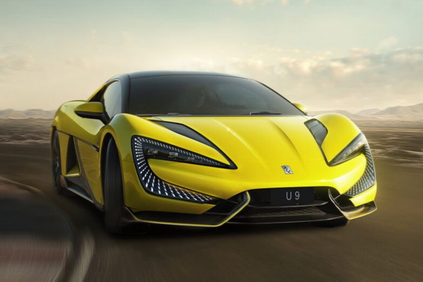 BYD claims U9 EV supercar can reach 100 km/h in 2 seconds image