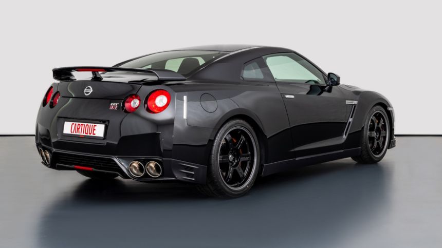 Sebastian Vettel's ex Nissan GT-R Black Edition is for sale image