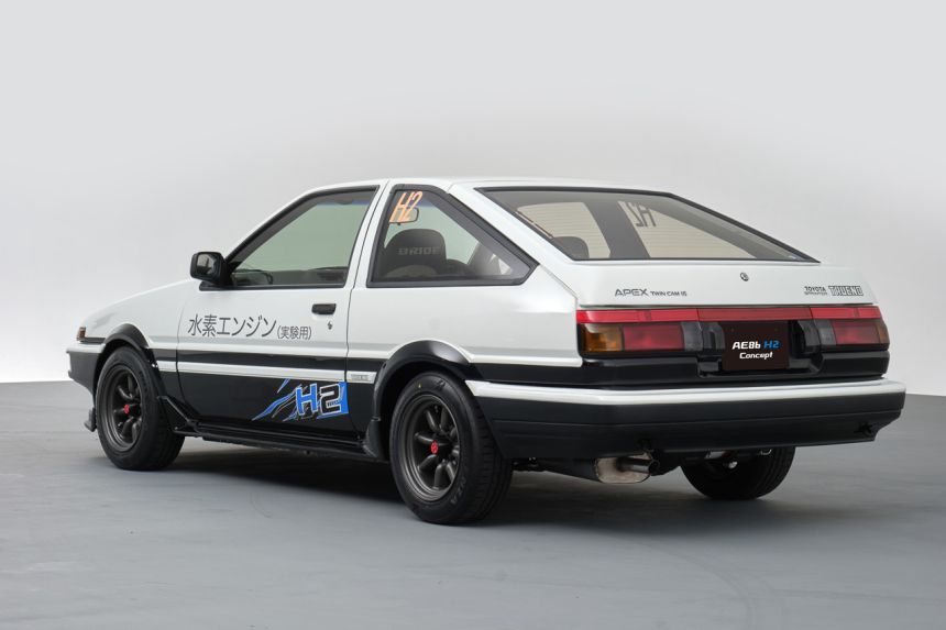 Toyota reveals a pair of fully-electric AE86s image