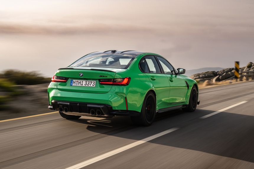 2023 BMW M3 CS is for the family that likes to go fast image