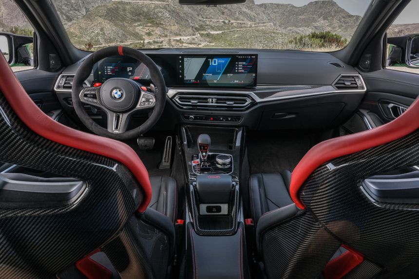 2023 BMW M3 CS is for the family that likes to go fast image