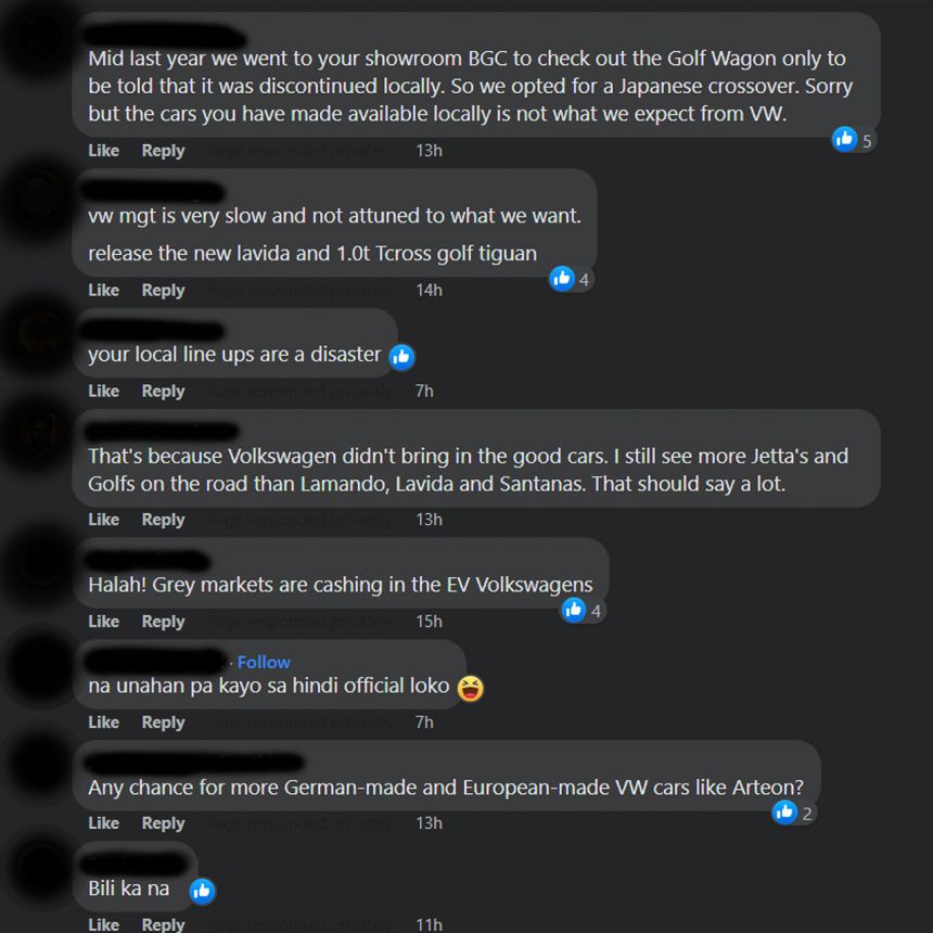 Volkswagen PH slams gray import ID.4, ID.6 but gets lit up in comments image