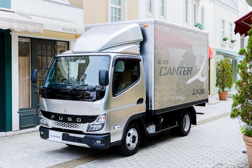 The Fuso Canter is celebrating its 60th birthday image