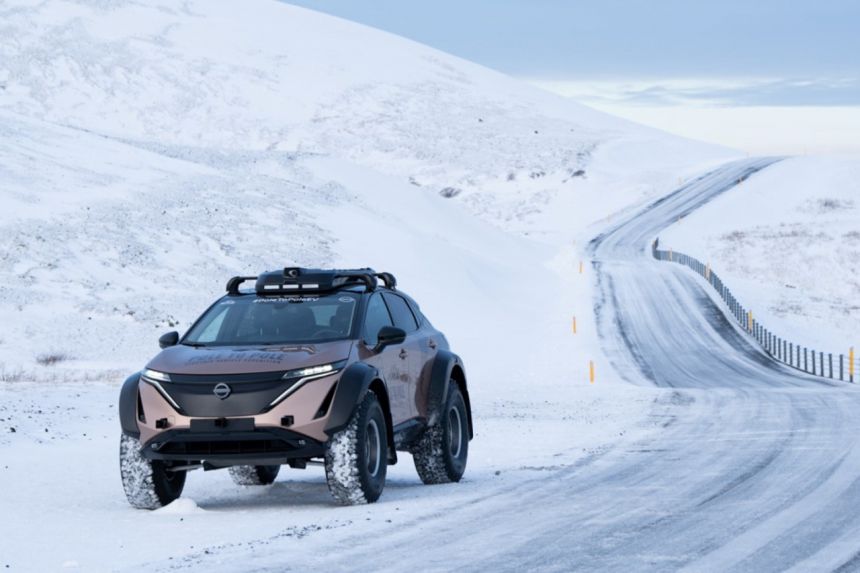 Nissan Ariya EV is ready for its polar adventure image