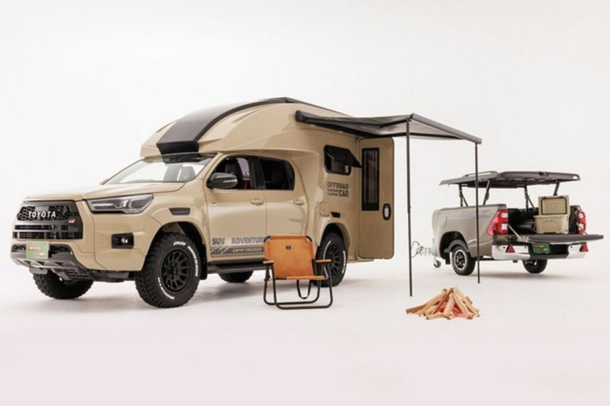 Toyota Hilux GR Sport transformed into ultimate camping vehicle image