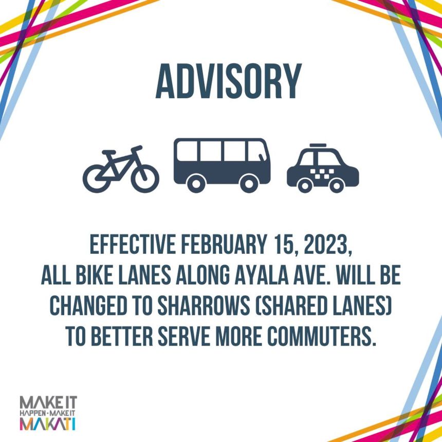 Ayala Ave bike lane stays, conversion deferred to March 6 image