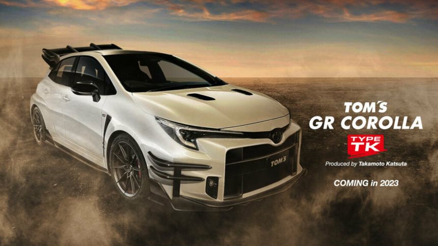 Lean & mean: GR Corolla by Tom's Racing looks totally lit image