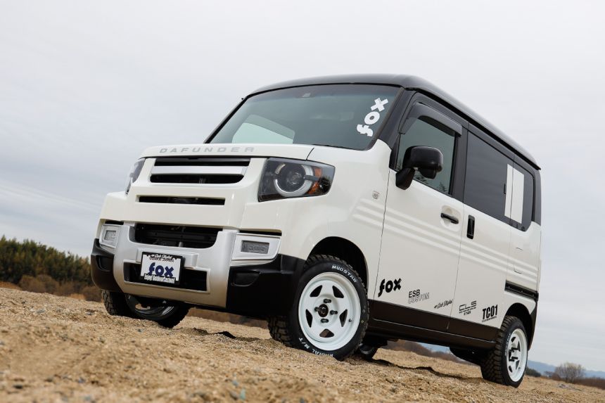 This Honda N-Van thinks it's a Land Rover Defender image