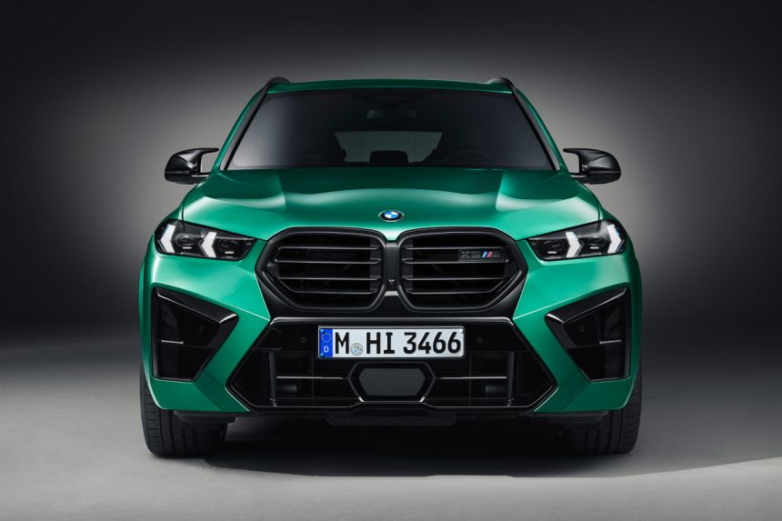 Refreshed 2024 BMW X5 M, X6 M revealed with electrified V8s image
